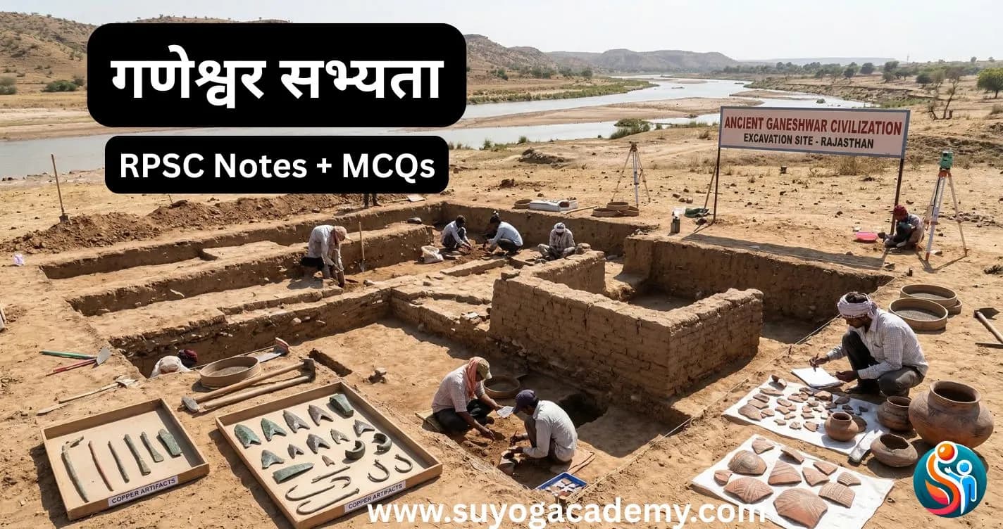 गणेश्वर सभ्यता (नीमकाथाना): उत्खनन, ताम्रयुगीन संस्कृति और पुरातात्त्विक साक्ष्य