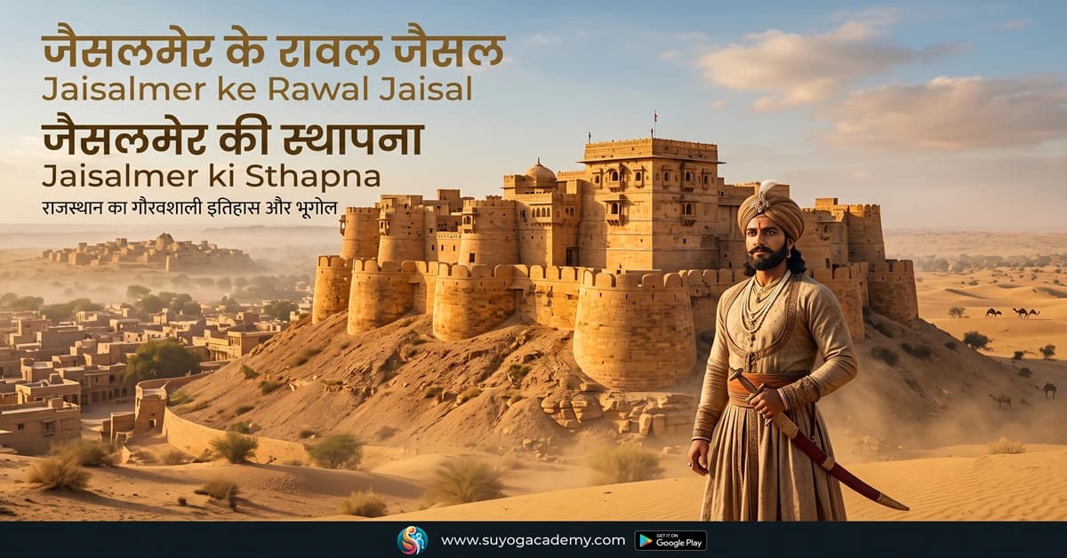 जैसलमेर के रावल जैसल: जैसलमेर की स्थापना, लोद्रवा से राजधानी परिवर्तन और भौगोलिक महत्व