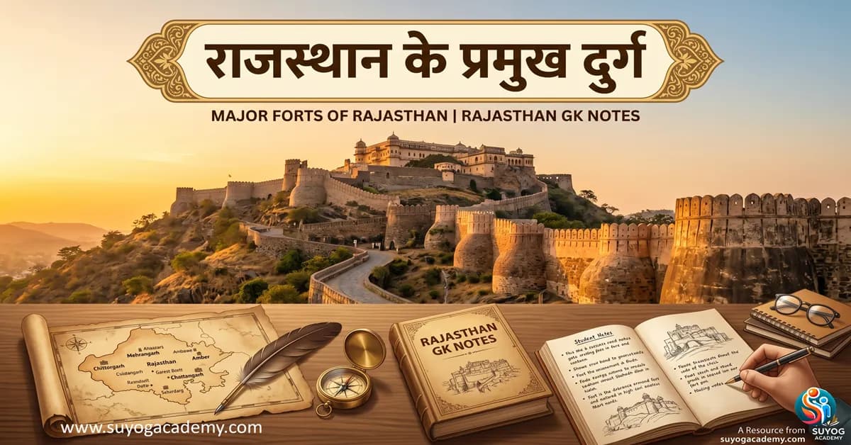 राजस्थान के प्रमुख दुर्ग: स्थापत्य कला, श्रेणियाँ, गौरवशाली इतिहास एवं जिला-वार प्रामाणिक गाइड