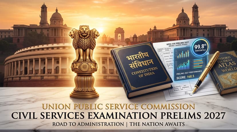 UPSC CSE 2027 Prelims Mega टेस्ट सीरीज़ | ₹599 | सुयोग अकादमी