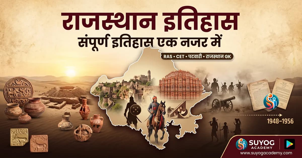 राजस्थान इतिहास: संपूर्ण इतिहास एक नजर में