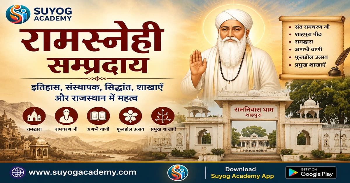 रामस्नेही सम्प्रदाय : इतिहास, संस्थापक, शाखाएँ, सिद्धांत एवं राजस्थान में महत्व