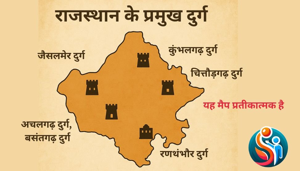 राजस्थान के प्रमुख दुर्ग