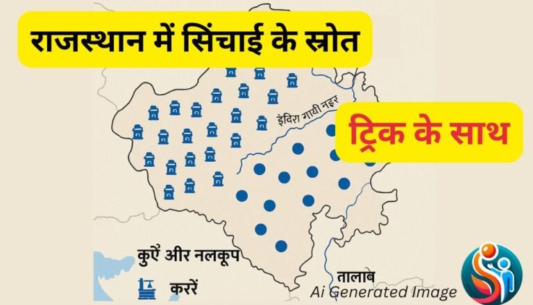 राजस्थान में सिंचाई के स्रोत: एक विस्तृत अध्ययन (2025)