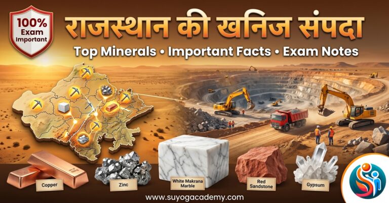 राजस्थान की खनिज संपदा